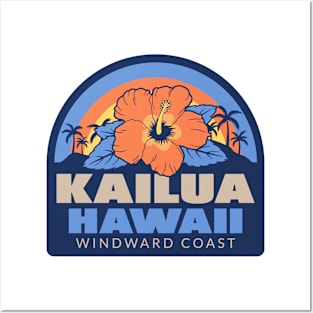 KAILUA HAWAII T-SHIRT Posters and Art